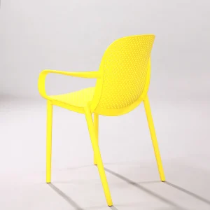 Casper Industrial Metal Cafe Chair - View 4