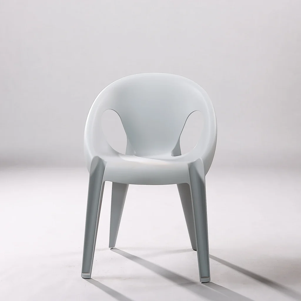 Fire Semi-Covered Cafe Dining Chair