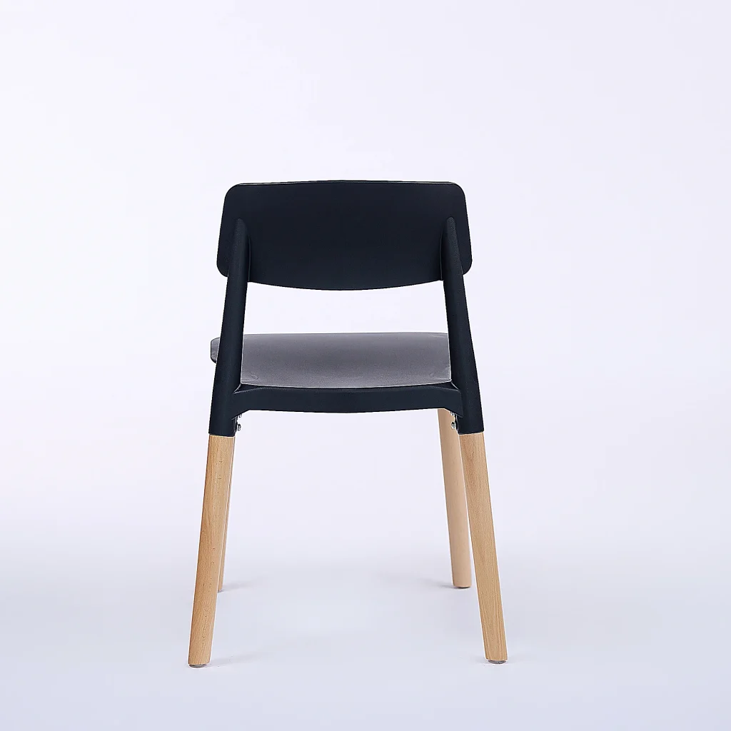 Wave Polypropylene Commercial Cafe Chair