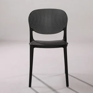 Tolex Heavy-Duty Metal Cafe Chair