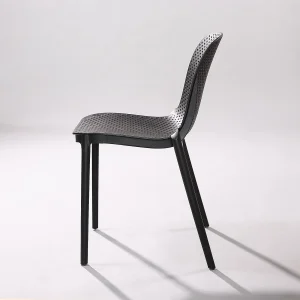 Ikon Molded Plastic Dining Chair - View 3