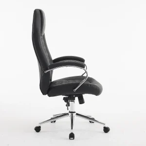 Diamond Crystal Chrome Executive Chair - View 3