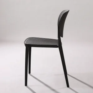 Tolex Heavy-Duty Metal Cafe Chair - View 3