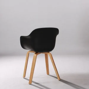 Neon Minimalist Metal Cafe Chair - View 4