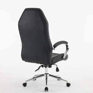 Diamond Crystal Chrome Executive Chair - View 4