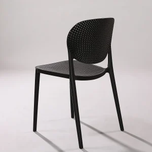 Tolex Heavy-Duty Metal Cafe Chair - View 4