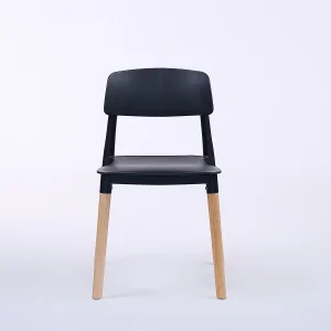 Wave Polypropylene Commercial Cafe Chair - View 5