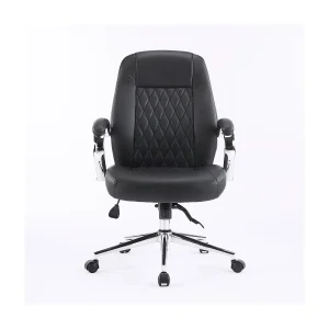 Diamond Crystal Chrome Executive Chair - View 8