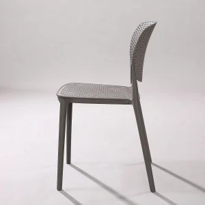 Tolex Heavy-Duty Metal Cafe Chair - View 9