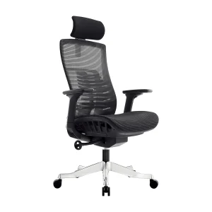 Sleek Net Cantilever Visitor Chair - View 3