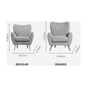 Flare Luxury Waiting Lounge Chair - View 3
