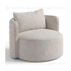Niamat Luxury Lobby Lounge Chair - View 3