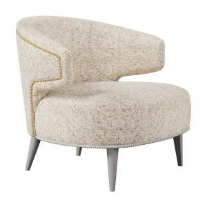 Olive Contemporary Office Lounge Chair - View 4