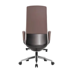 Russet Modern Leather Executive Chair Alternate View
