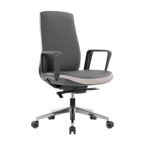 Russet Modern Leather Executive Chair - View 7