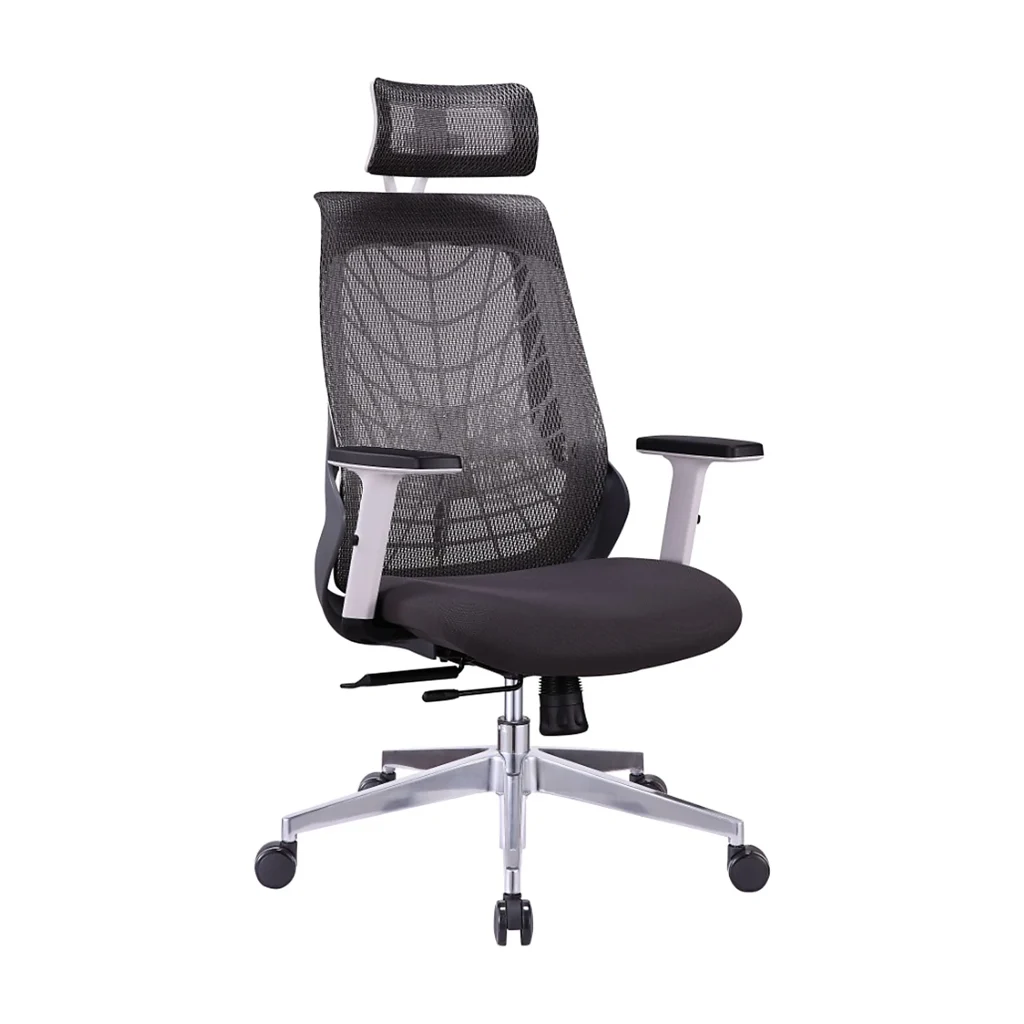 Square Mesh Executive Sled Chair