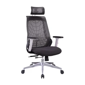Square Mesh Executive Sled Chair