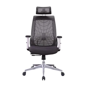 Square Mesh Executive Sled Chair Alternate View