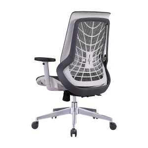 Square Mesh Executive Sled Chair - View 3