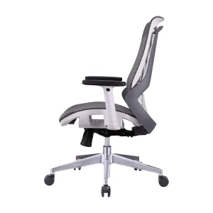 Square Mesh Executive Sled Chair - View 4