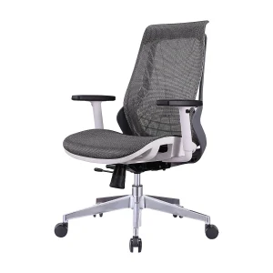 Square Mesh Executive Sled Chair - View 5