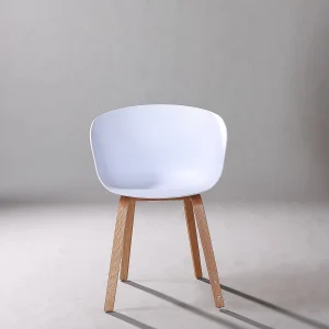 Neon Minimalist Metal Cafe Chair - View 7