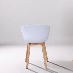 Neon Minimalist Metal Cafe Chair - View 10
